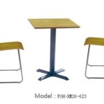 Common Table and Chair Set(FOH-XM26-623)