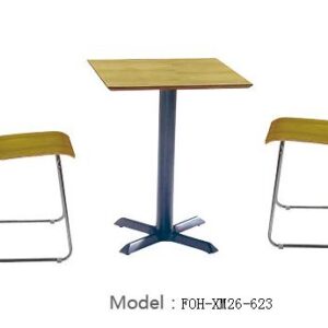 Common Table and Chair Set(FOH-XM26-623)