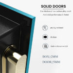 Digital Safe Deposit Box FH36247LG Solid Doors