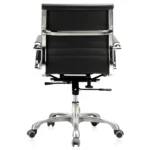 Low Back Medium back ergonomic designer office Swivel Office Chair (Black)