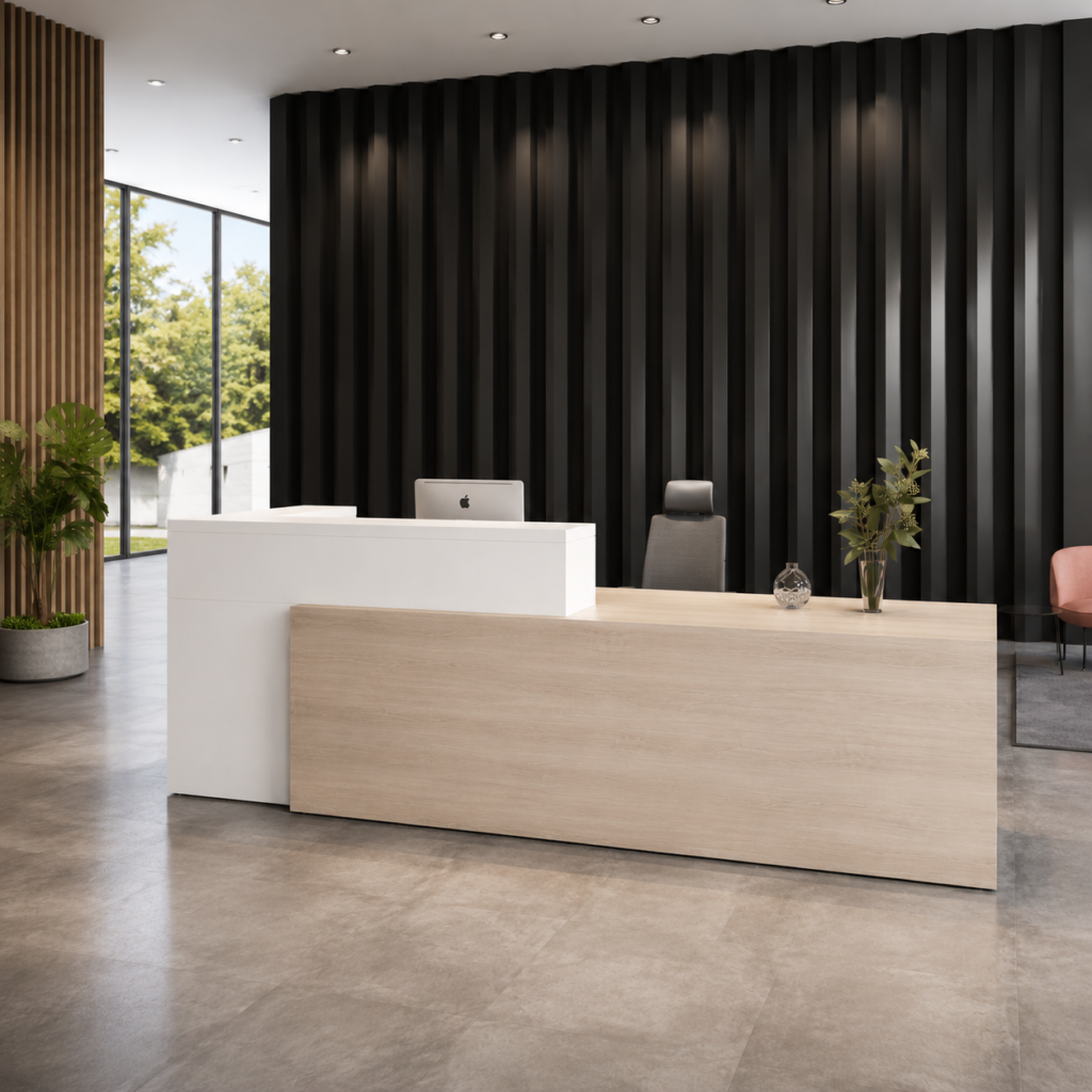 Nexus Interlocking Executive Reception Desk – FH-RD0322 – FOH Furniture