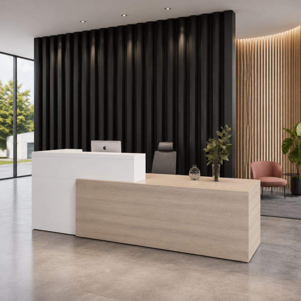 Nexus Interlocking Executive Reception Desk – FH-RD0322 – FOH Furniture