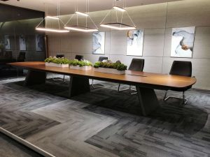 FH-CT-OD5 - Conference Table with Splayed Panel Legs