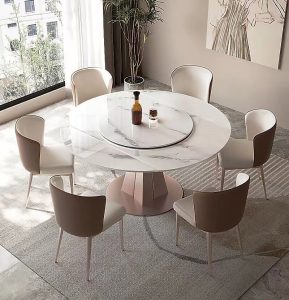 FOH-MSTT006 Modern Convertible extendable dining table
