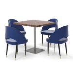 FH-CAM240407S – Restaurant Dining Set with 4 chairs