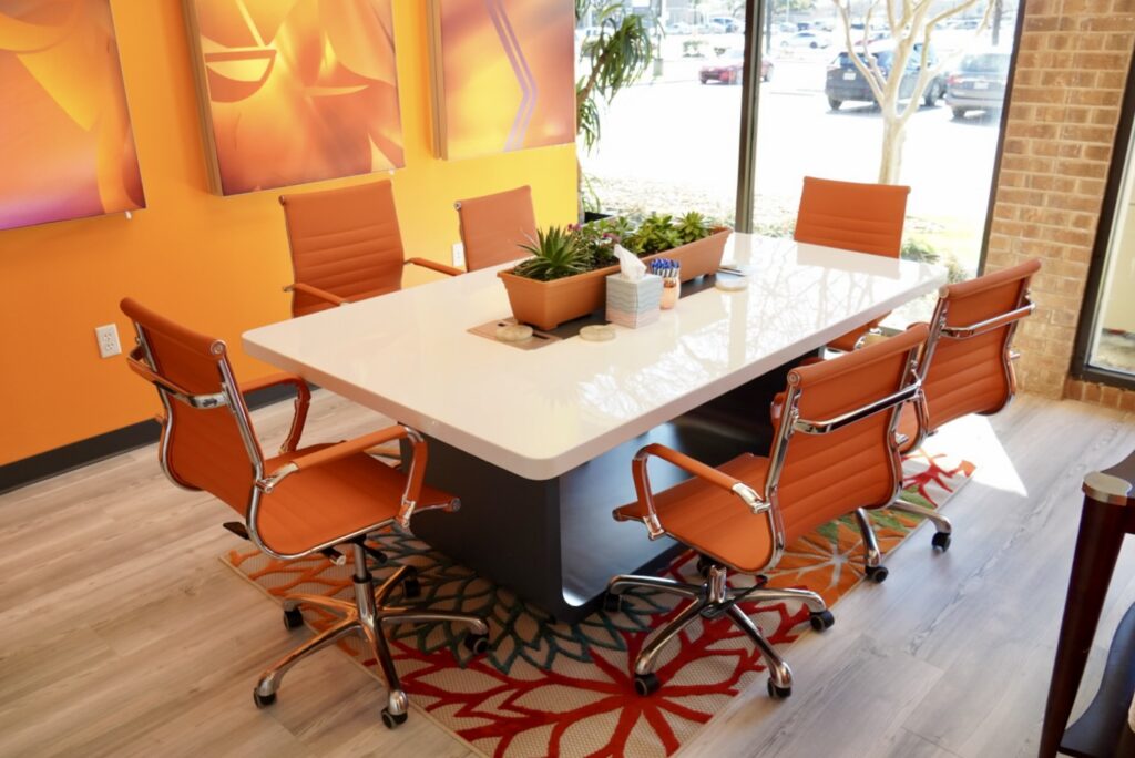 Mobiliario de oficina de FOH Furniture en Beltz Law Firm