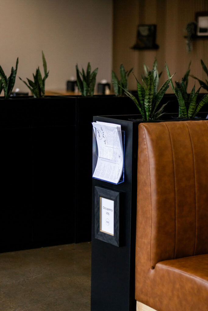 Custom restaurant furniture by FOH Furniture at 1930 Pizzeria