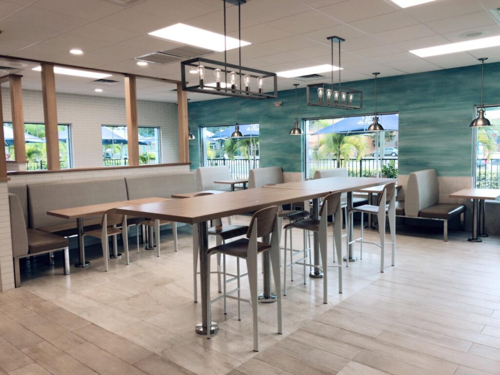 Restaurant furniture by FOH Furniture at Joyce