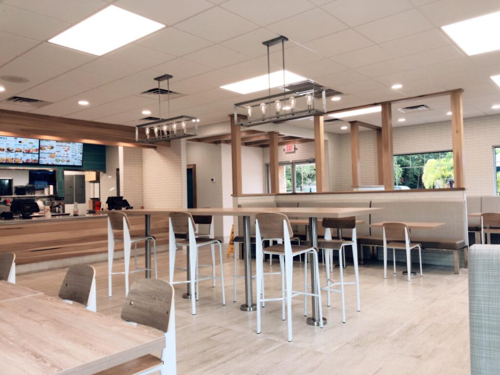Restaurant furniture by FOH Furniture at Joyce