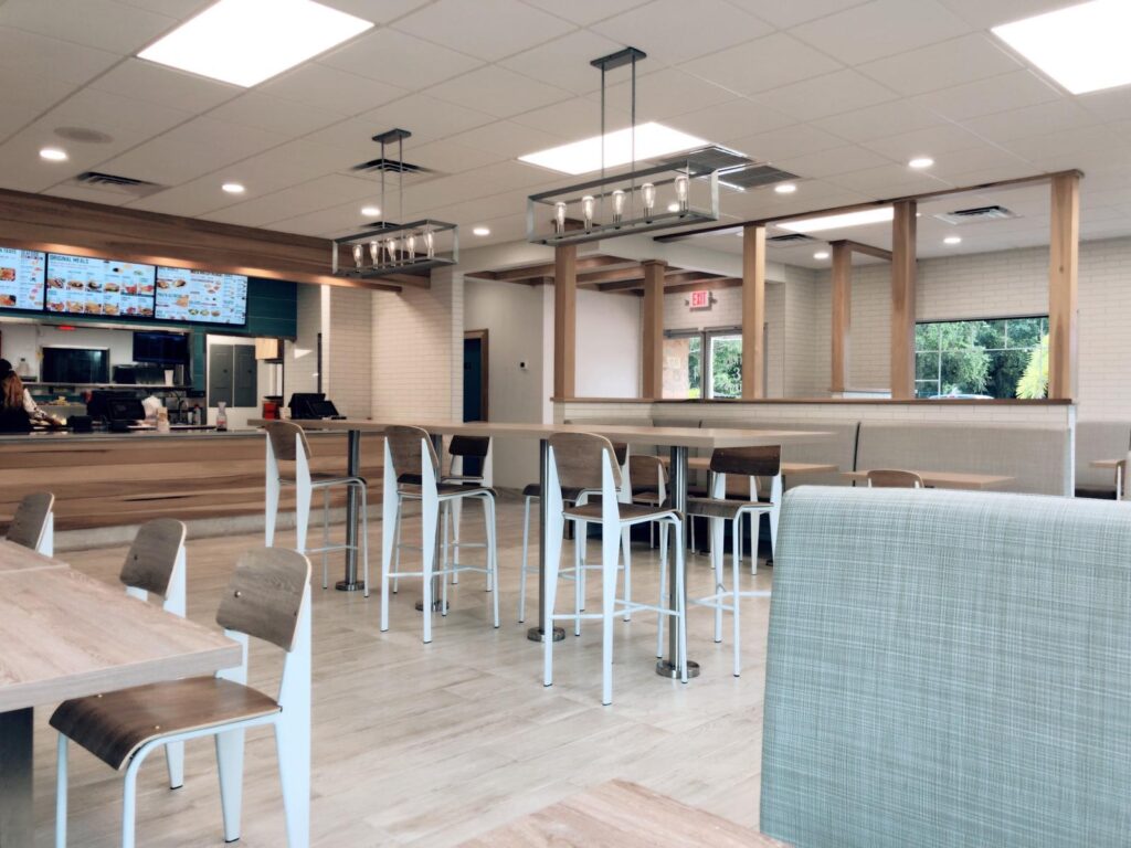 Restaurant furniture by FOH Furniture at Joyce