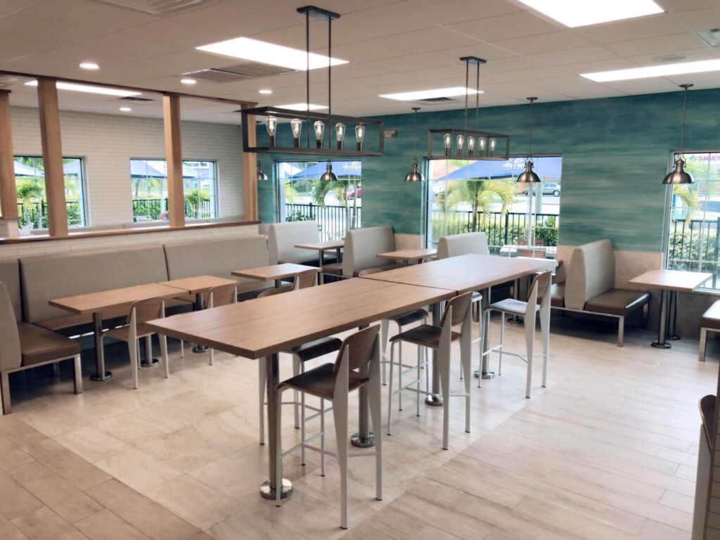 Restaurant furniture by FOH Furniture at Joyce
