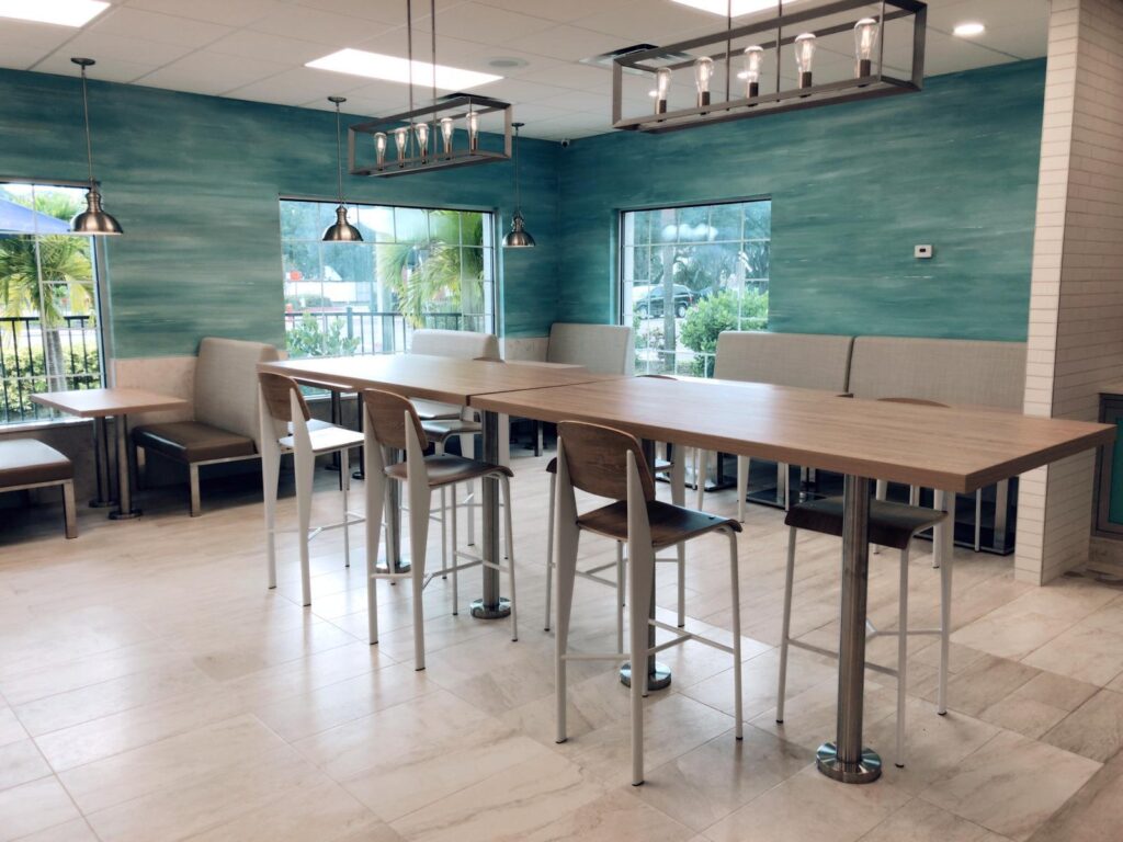 Restaurant furniture by FOH Furniture at Joyce