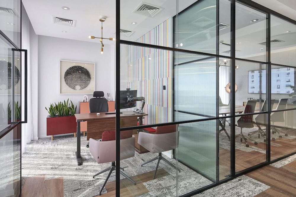 Private office layout