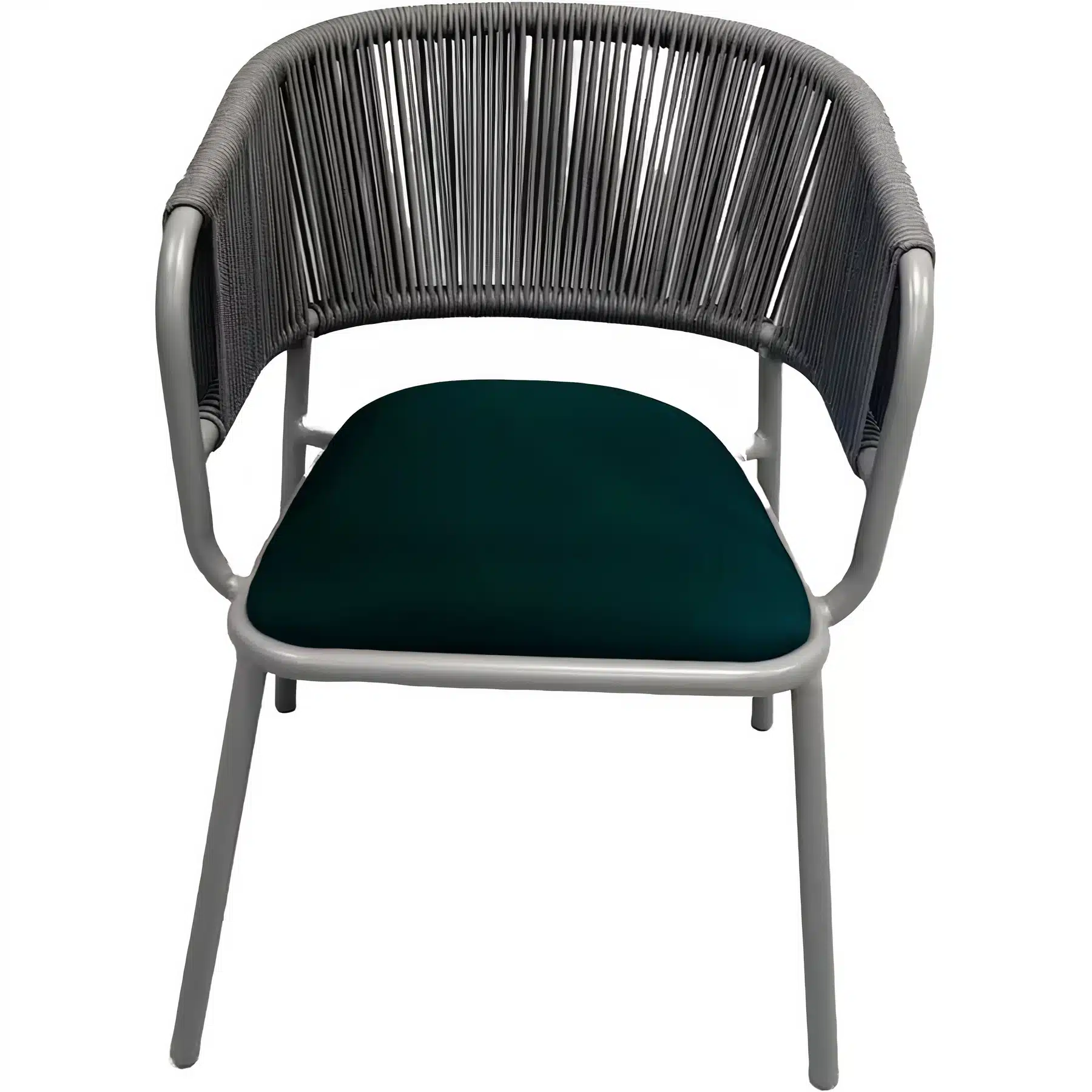 Modern Rope Weave Outdoor Dining Chair
