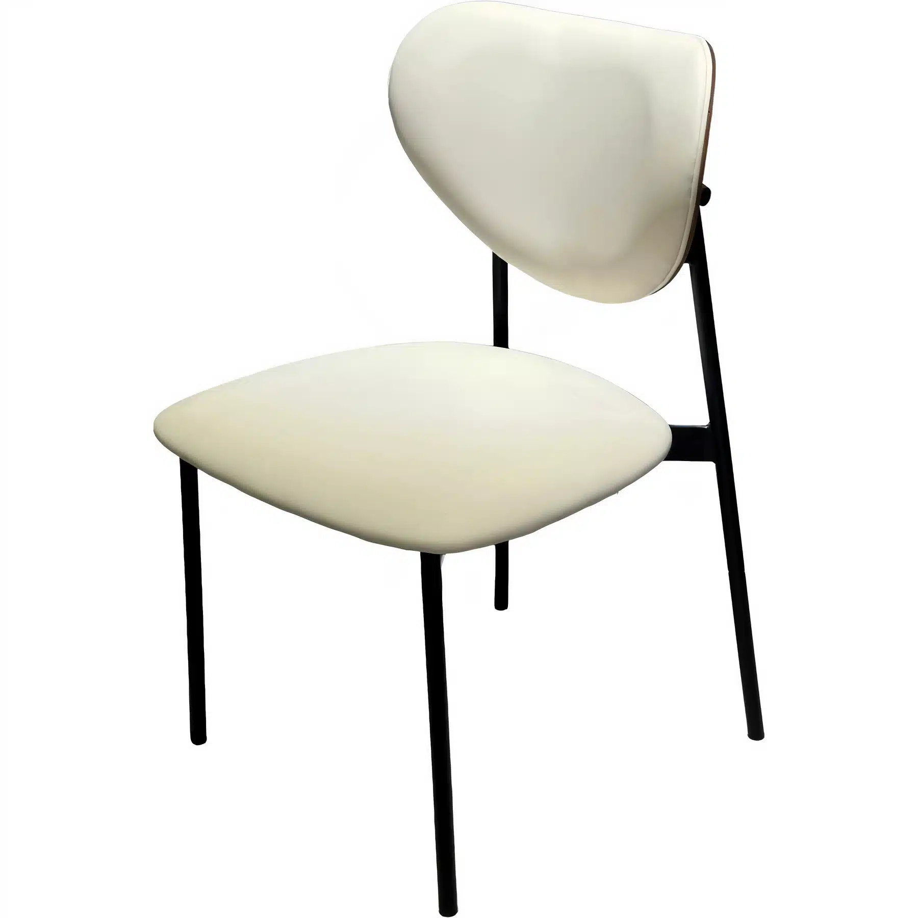 Modern Nordic Fabric Bar Stool – Elegant Two-Tone Upholstered Counter Chair with Natural Oak Legs