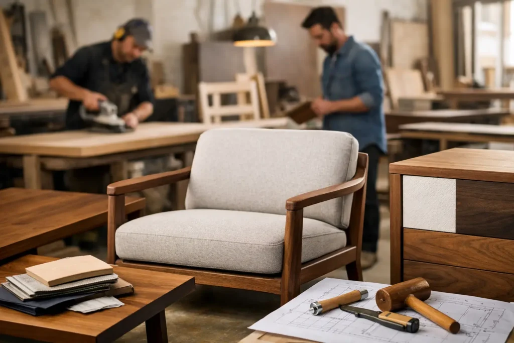 Top Custom Furniture Manufacturers for Projects