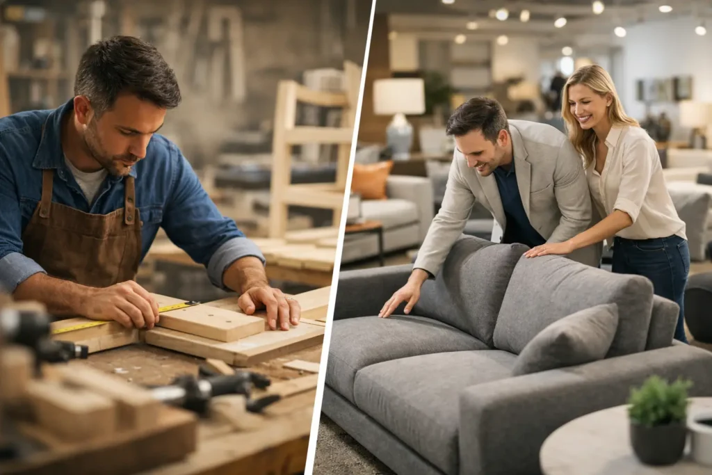 Custom Manufacturing vs Furniture Resellers