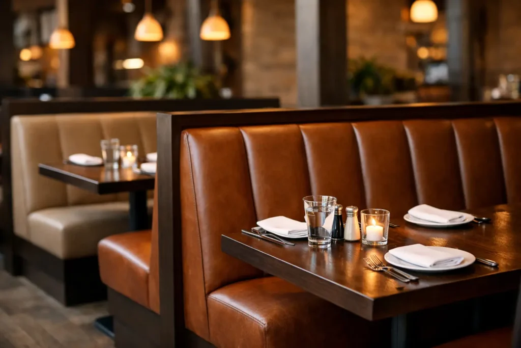 Restaurant Booth Seating That Works Hard