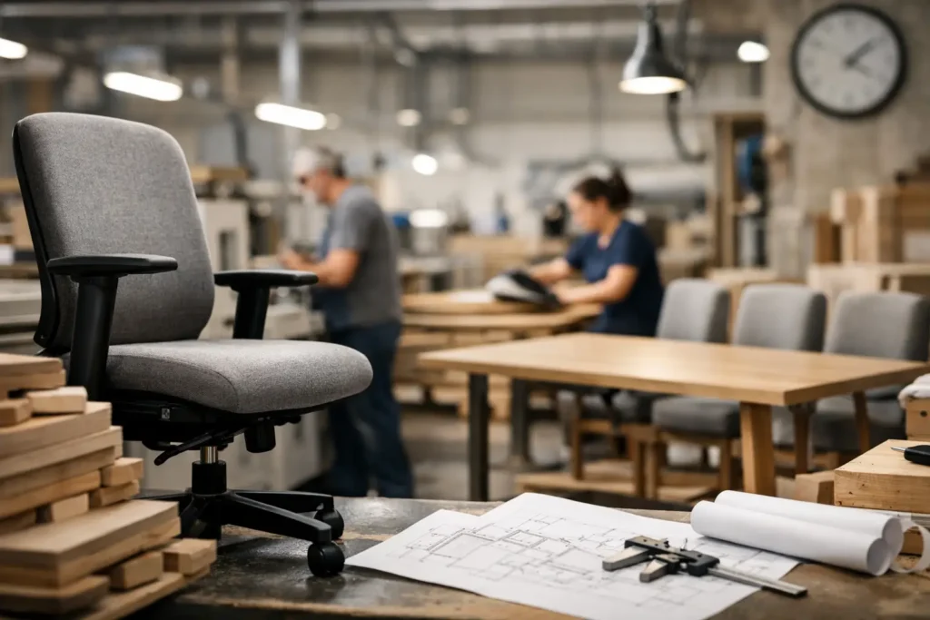 How Long Does Commercial Furniture Manufacturing Take?