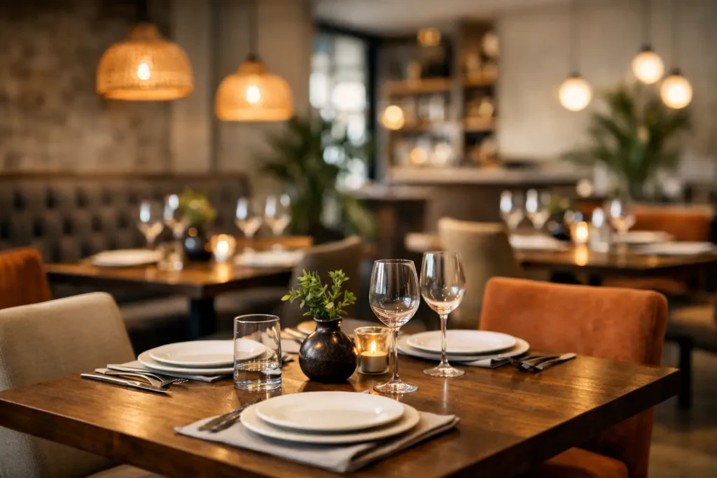 How to Furnish Restaurant Dining Rooms Well