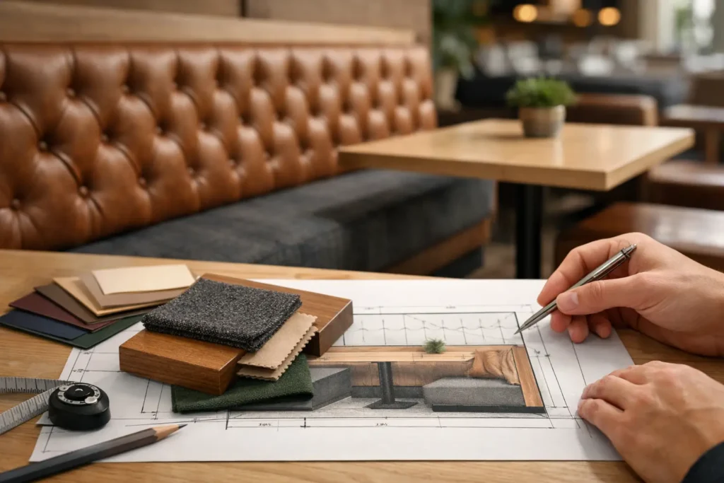How to Order Custom Booth Seating