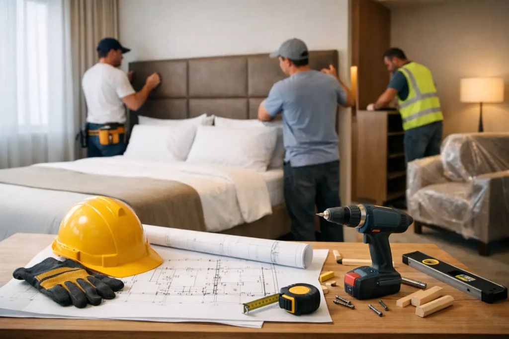 Hotel Furniture Installation: A Project Plan