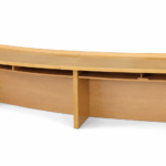 Large Horseshoe Boardroom Meeting Table