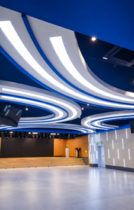 LED wall and LED ceiling systems