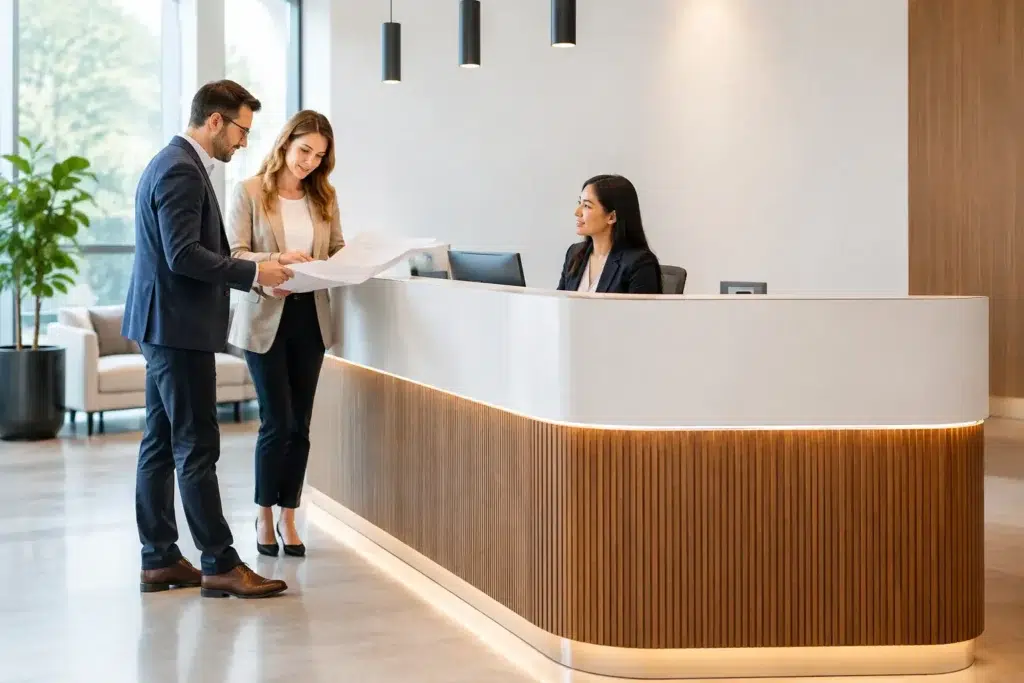 Choosing Custom Reception Desk Manufacturers