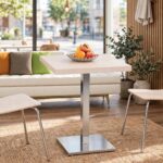 Common Table and Chair Set FOH-BC10 in a cafe