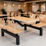 Connecting Table and Chair in a restaurant