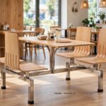 Connecting Table and Chair FOH-XM08-587 in a restaurant