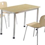 Common Table and Chair Set (Model FOH-XM16-602)