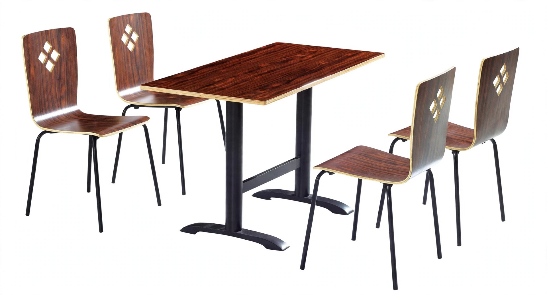 Common Table and Chair Set (Model FOH-XM17-392)
