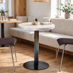 Common Table and Chair Set FOH-XM23-617 in a restaurant