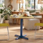 Common Table and Chair Set FOH-XM26-623 in a restaurant