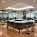 Reception Counter (Model 10) in an office