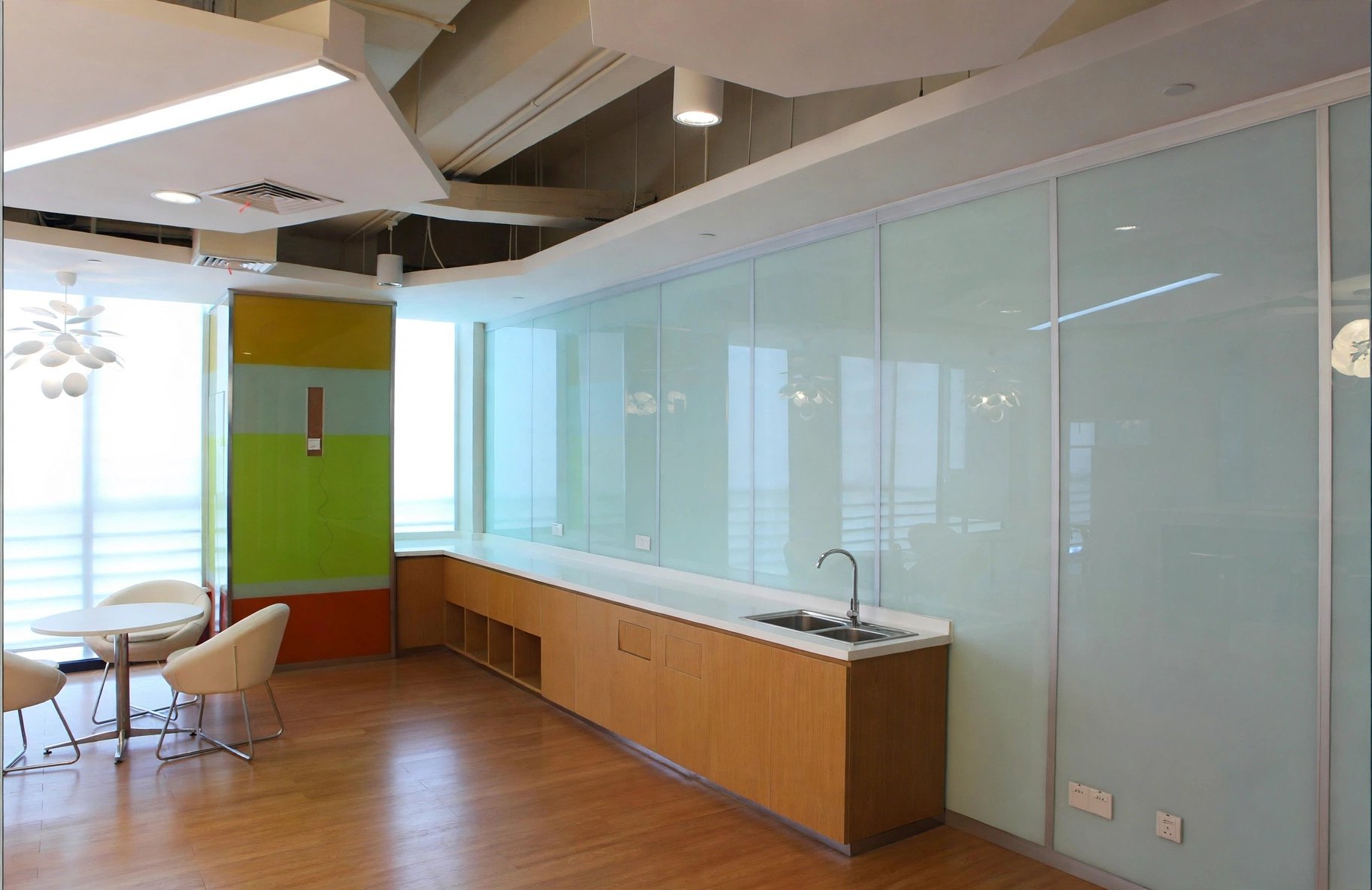 Reception Counter in an office