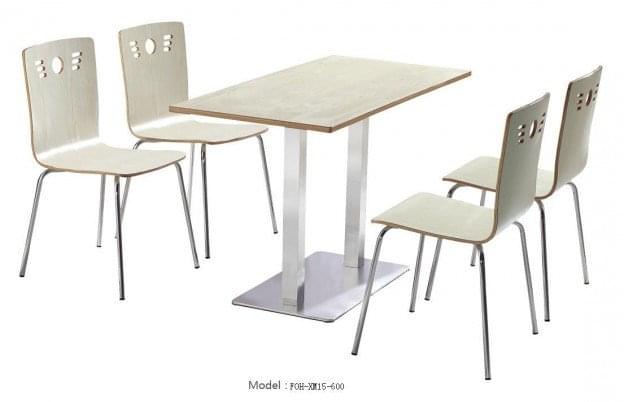 Common Table and Chair Set(FOH-XM15-600)