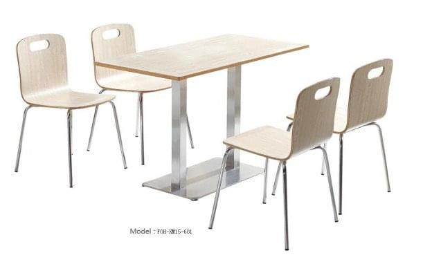 Common Table and Chair Set(FOH-XM15-601)