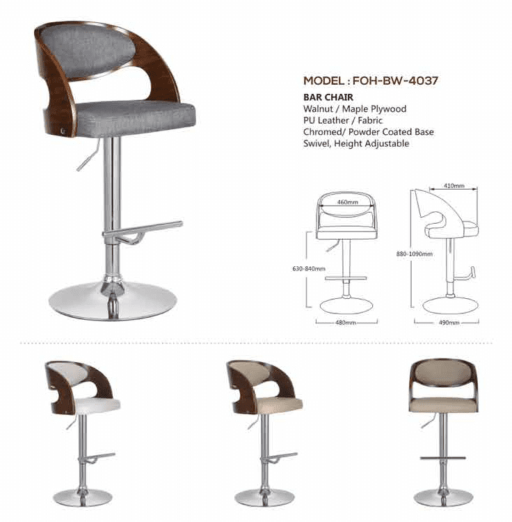 Taburetes de bar - FOH-BW-4037