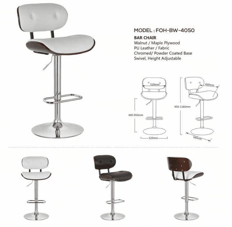 Bar Stools - FOH-BW-4050