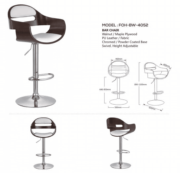 Bar Stools - FOH-BW-4052
