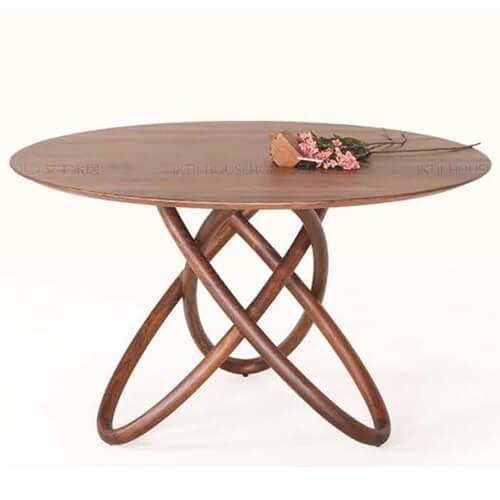 floral base dining table