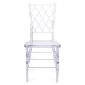 FOH-CF0005 Acrylic Clear Diamond back Chair