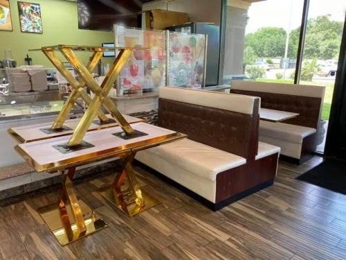 restaurant booth supplier