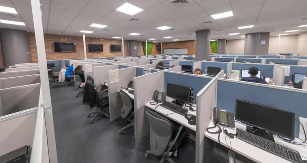 office cubicle