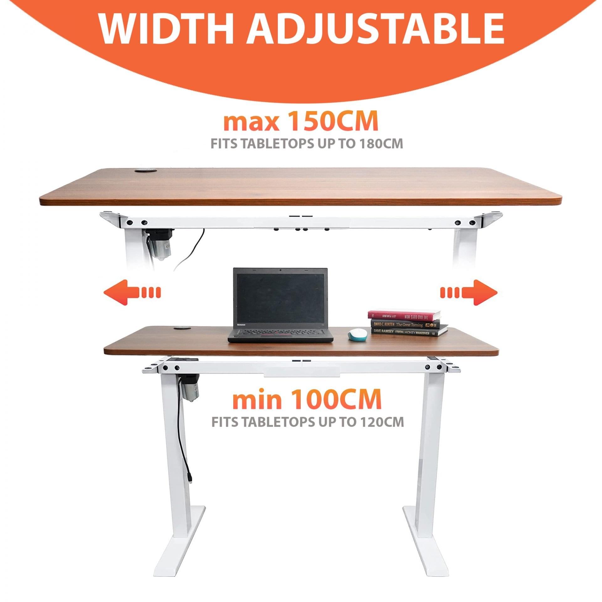 ZZ003 Standing Desk Frame (White) - Image 4