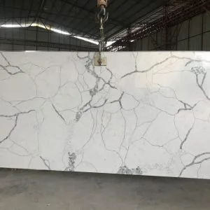Quartz Stone A – White marble Look stone