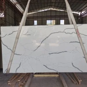 Quartz Stone C - White marble Look stone